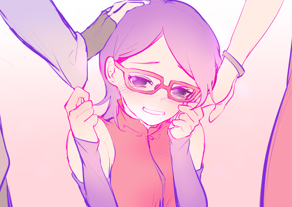 haruno sakura, uchiha sasuke, and uchiha sarada (naruto and 1 more) drawn by nanjiyibei