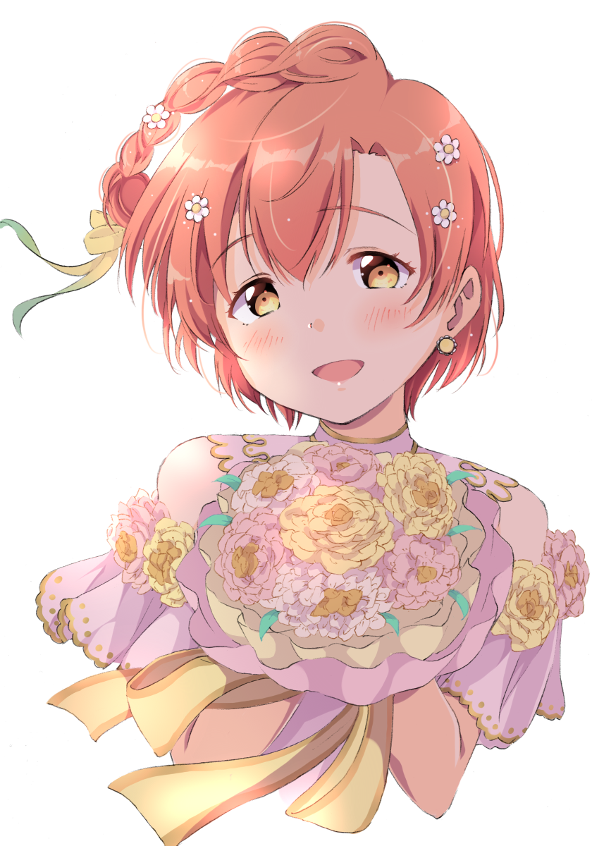 hoshizora rin (love live! and 2 more) drawn by sen_(sen0910)