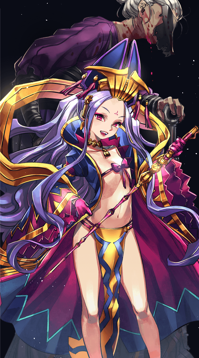 wu zetian and kuli (fate and 1 more) drawn by tenobe