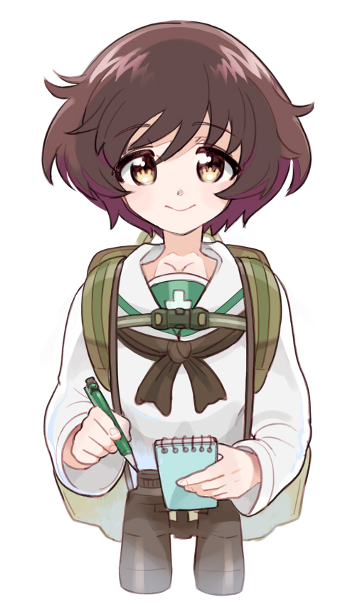akiyama yukari (girls und panzer) drawn by moudoku_(decopon3rd)