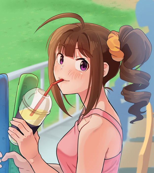 yokoyama nao (idolmaster and 1 more) drawn by kamille_(vcx68)