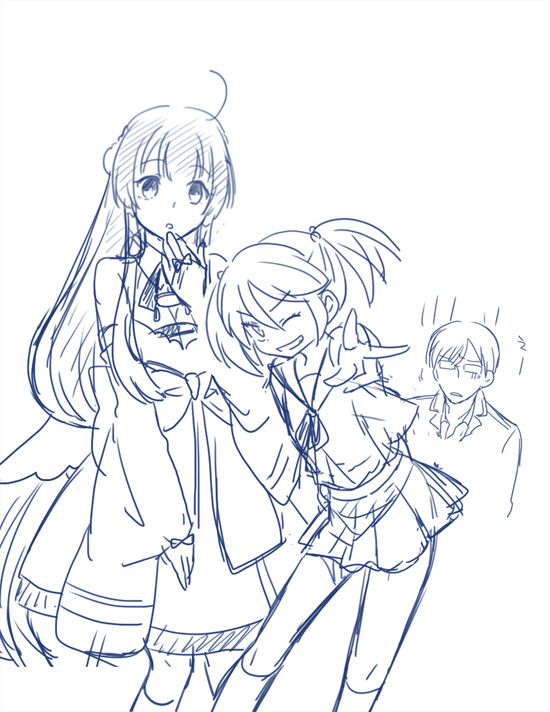 admiral, sazanami, and mizuho (kantai collection) drawn by r-king