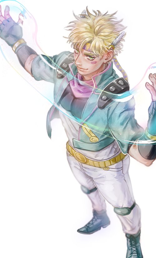 caesar anthonio zeppeli (jojo no kimyou na bouken and 1 more) drawn by homil22