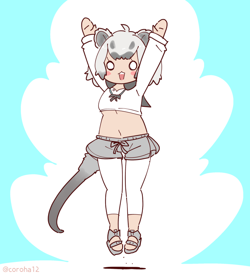northern luzon giant cloud rat (kemono friends) drawn by coroha
