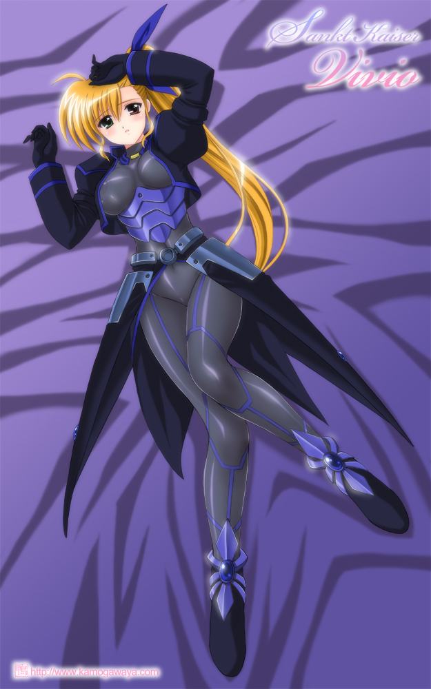 vivio (lyrical nanoha and 1 more) drawn by kamogawa_tanuki