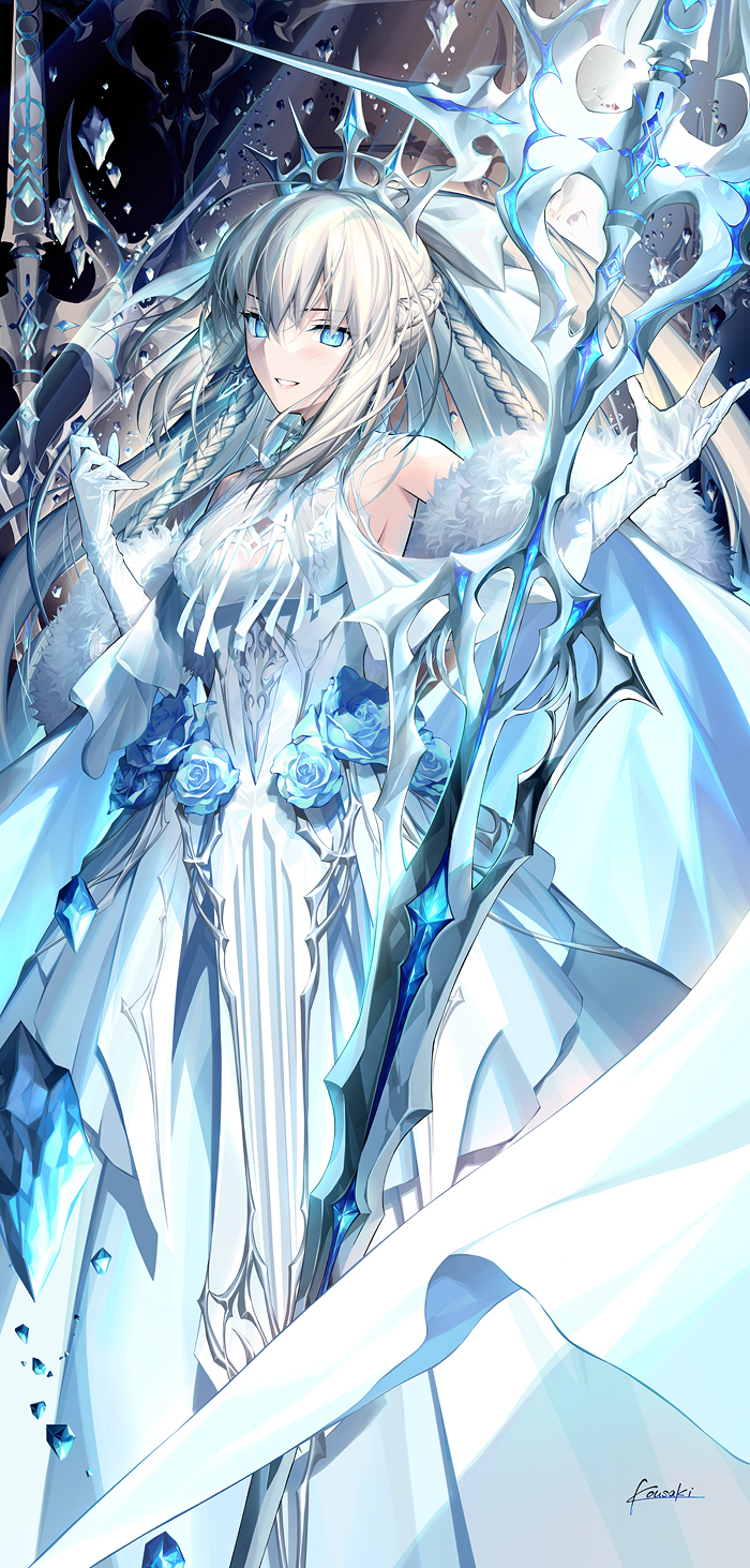 morgan le fay (fate and 1 more) drawn by kousaki_rui