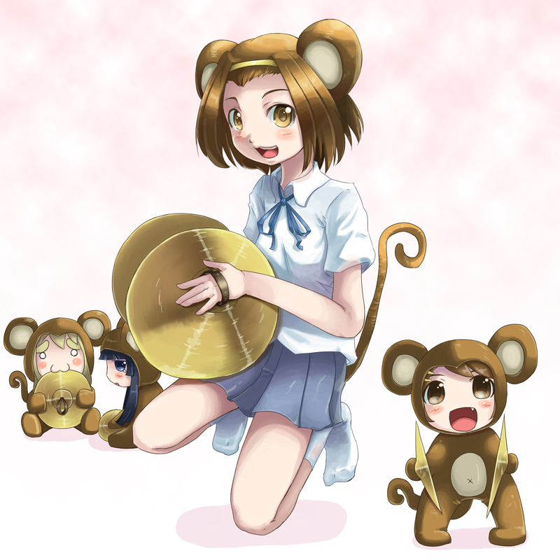akiyama mio, hirasawa yui, tainaka ritsu, and kotobuki tsumugi (k-on!) drawn by heiya