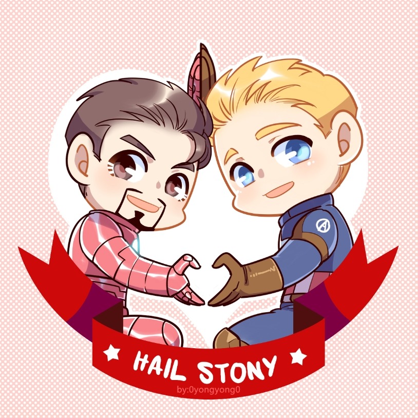 steve rogers, captain america, tony stark, and iron man (marvel and 1 more) drawn by 0yongyong0tata