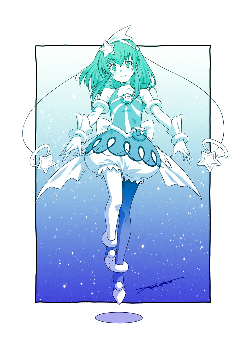 hagoromo lala and cure milky (precure and 1 more) drawn by kazuma_muramasa