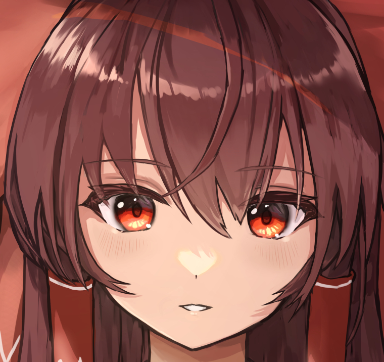 hakurei reimu (touhou) drawn by zoe_(z_o_e_7)