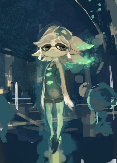 marie (splatoon and 1 more) drawn by nootaragibe