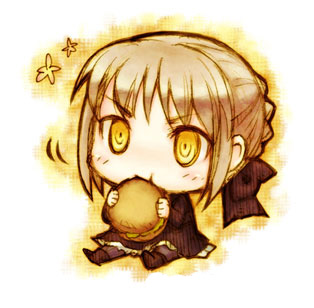 artoria pendragon and saber alter (fate and 1 more) drawn by asaki_yuzuno
