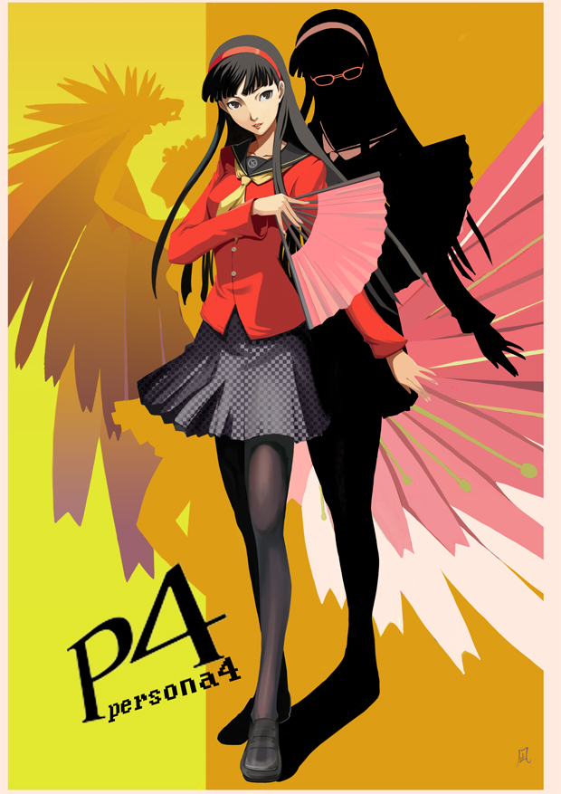 amagi yukiko (persona and 1 more) drawn by togenagi_futaba