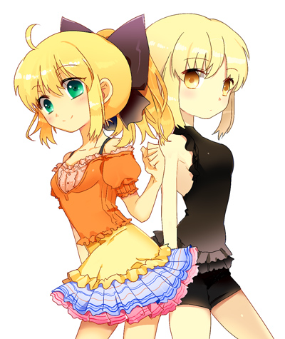 artoria pendragon, saber alter, and saber lily (fate and 1 more) drawn by arnoul