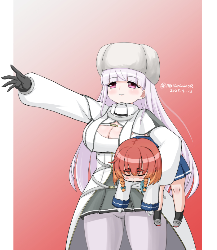 etorofu and kirov (kantai collection) drawn by masara_(chuujou)