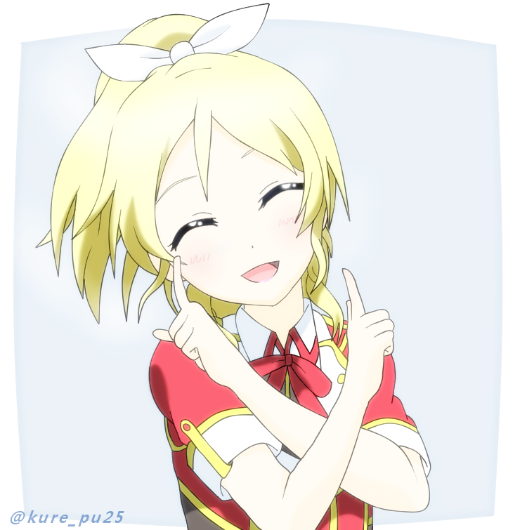 ayase eli (love live! and 1 more) drawn by kousaka_kure