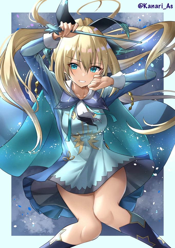 sophie r. falk (puzzle & dragons) drawn by kanaria_hisagi
