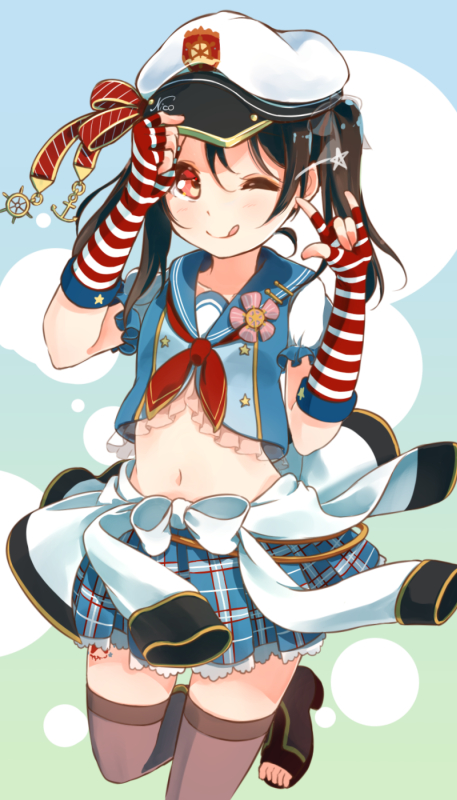 yazawa nico (love live! and 2 more) drawn by pachi_(sugiyama0306)