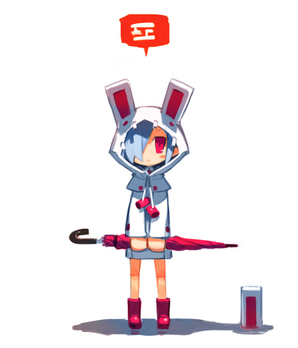 pleinair and usagi-san (original and 1 more) drawn by harada_takehito