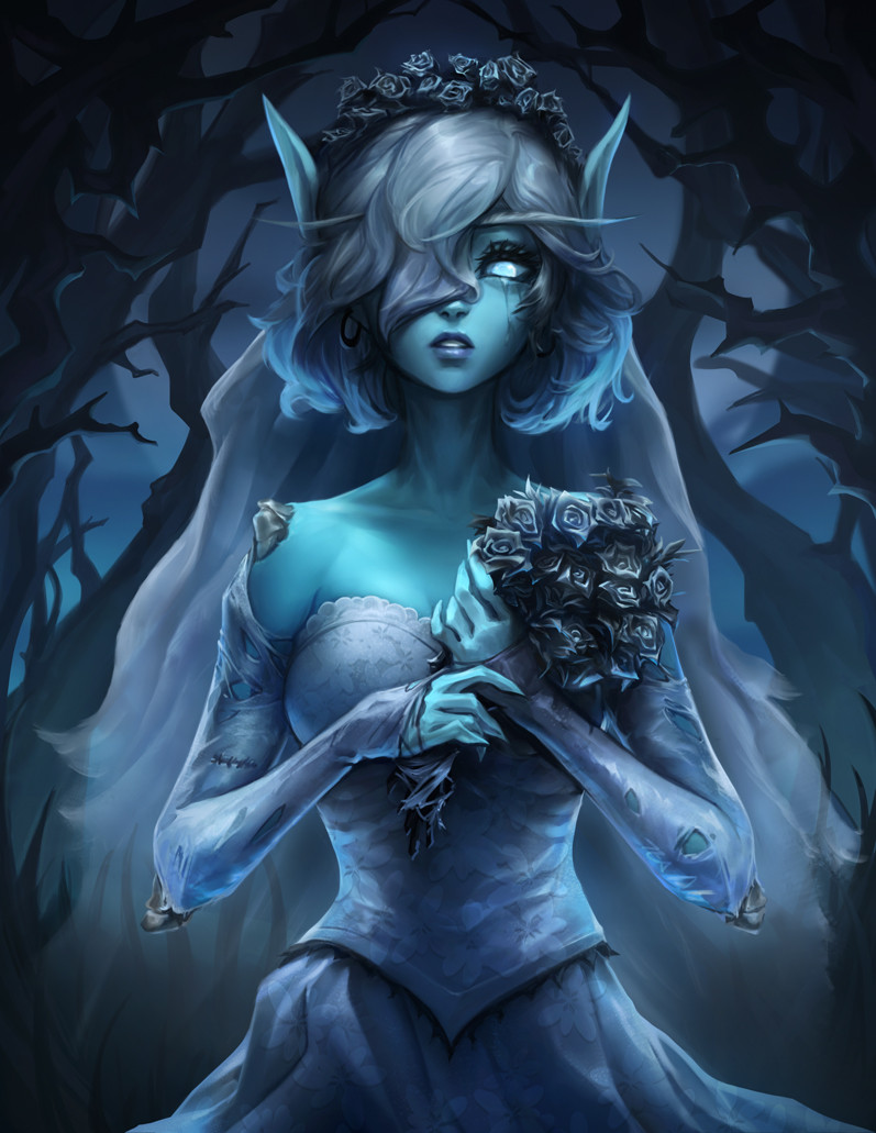 emily (corpse bride) drawn by imdrunkontea