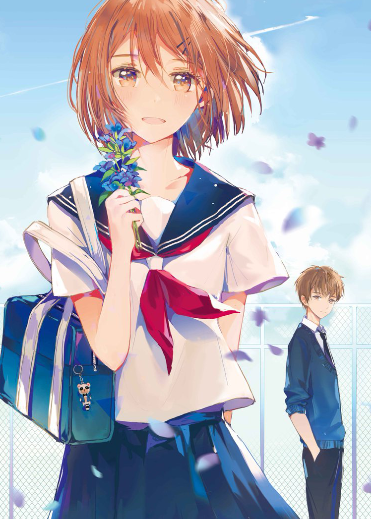 hozumi misaki (rindou ni sayonara wo) drawn by dangmill
