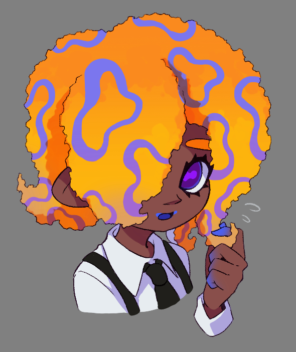 tao blu (splatoon and 1 more) drawn by teo_(teorekka)