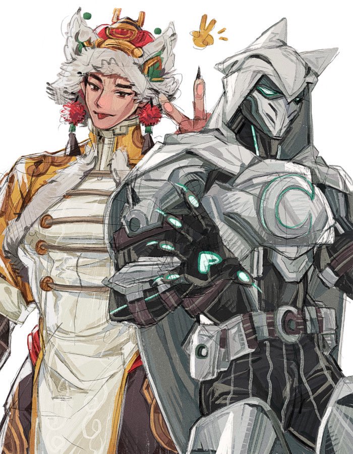 lin lie, moon knight, and iron fist (marvel and 1 more) drawn by dotori_012