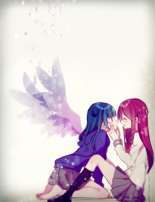 tsushima yoshiko and sakurauchi riko (love live! and 1 more) drawn by mizukikushou