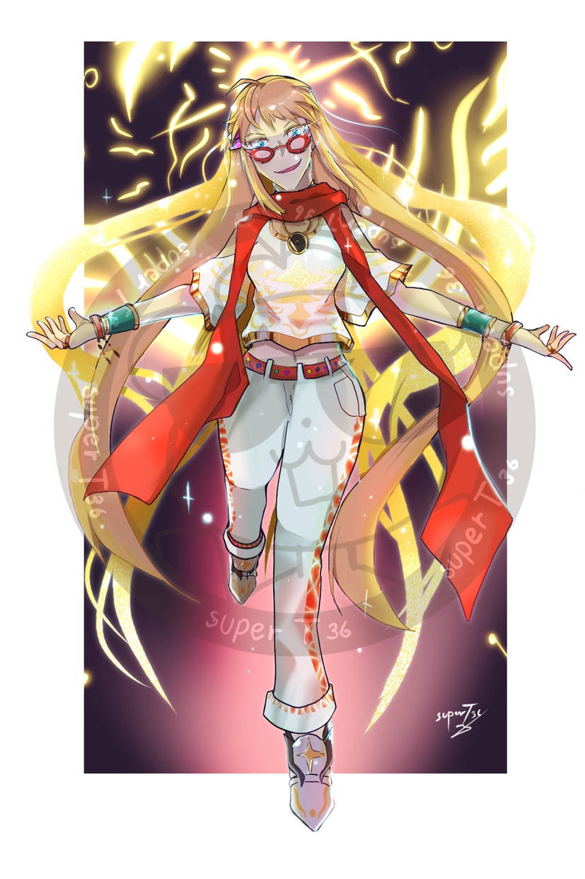 jubileus (bayonetta and 1 more) drawn by supert36