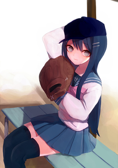 maizono sayaka (danganronpa and 1 more) drawn by momiji_kinoko