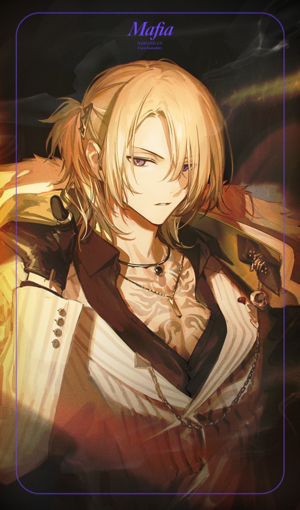 luca kaneshiro (nijisanji and 1 more) drawn by itefu