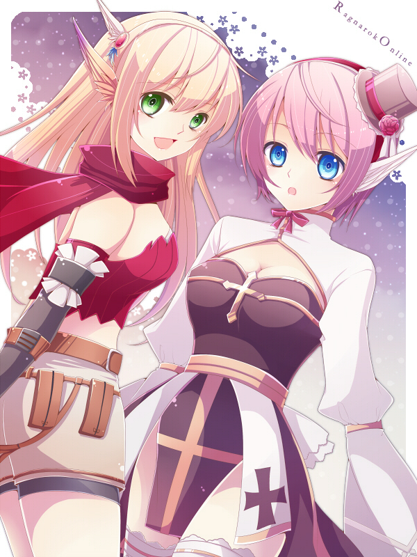 arch bishop and ranger (ragnarok online) drawn by aki_(chromaticclip)
