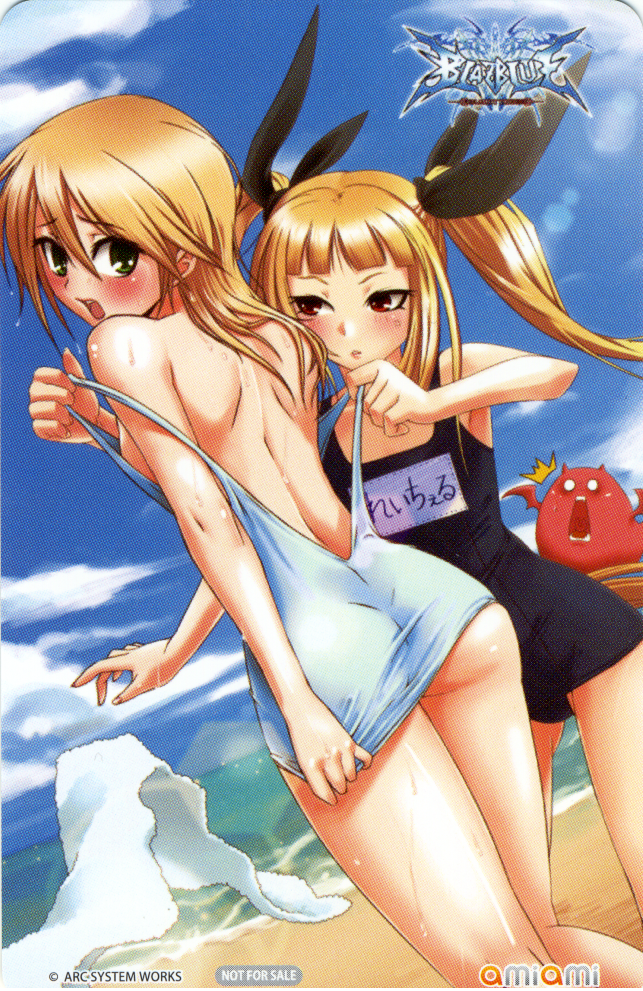 noel vermillion, rachel alucard, and gii (blazblue and 1 more)