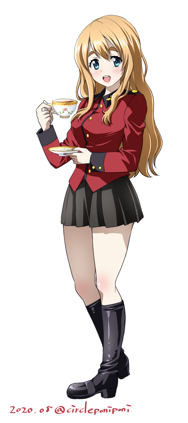 kotobuki tsumugi (girls und panzer and 1 more) drawn by inoue_yoshihisa