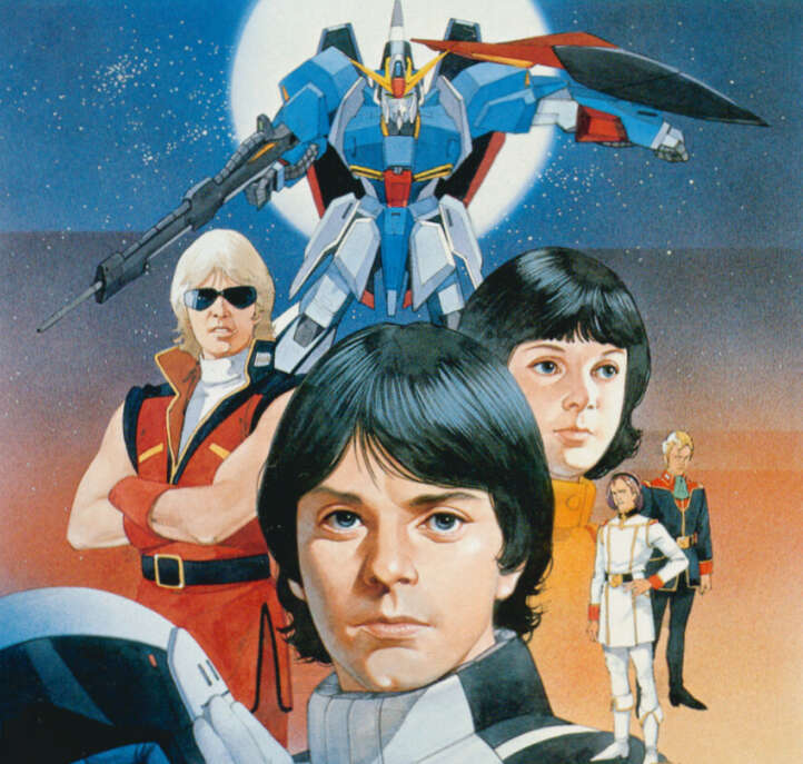 char aznable, kamille bidan, quattro bajeena, fa yuiry, luke skywalker, and 5 more (gundam and 2 more) drawn by yamazaki_masao