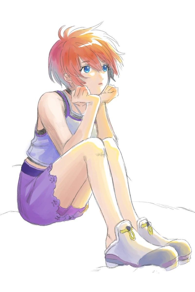 kairi (kingdom hearts and 1 more) drawn by yomyompi