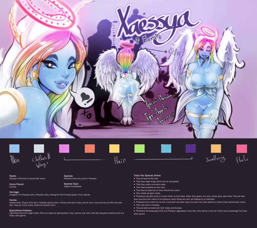 xaessya (original and 1 more) drawn by parkdale