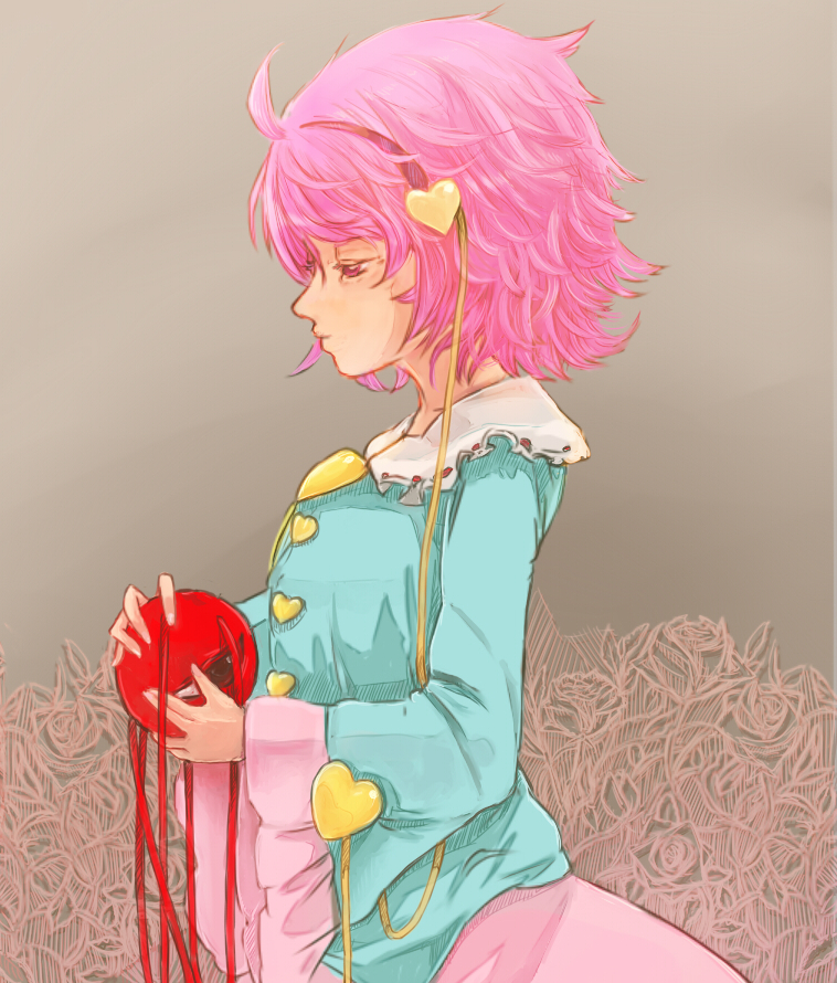 komeiji satori (touhou) drawn by ma_nyan_(nyao_mao_nyao)
