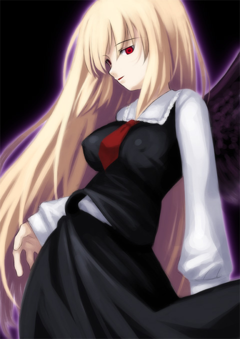 rumia and ex-rumia (touhou) drawn by kagura_mizuki