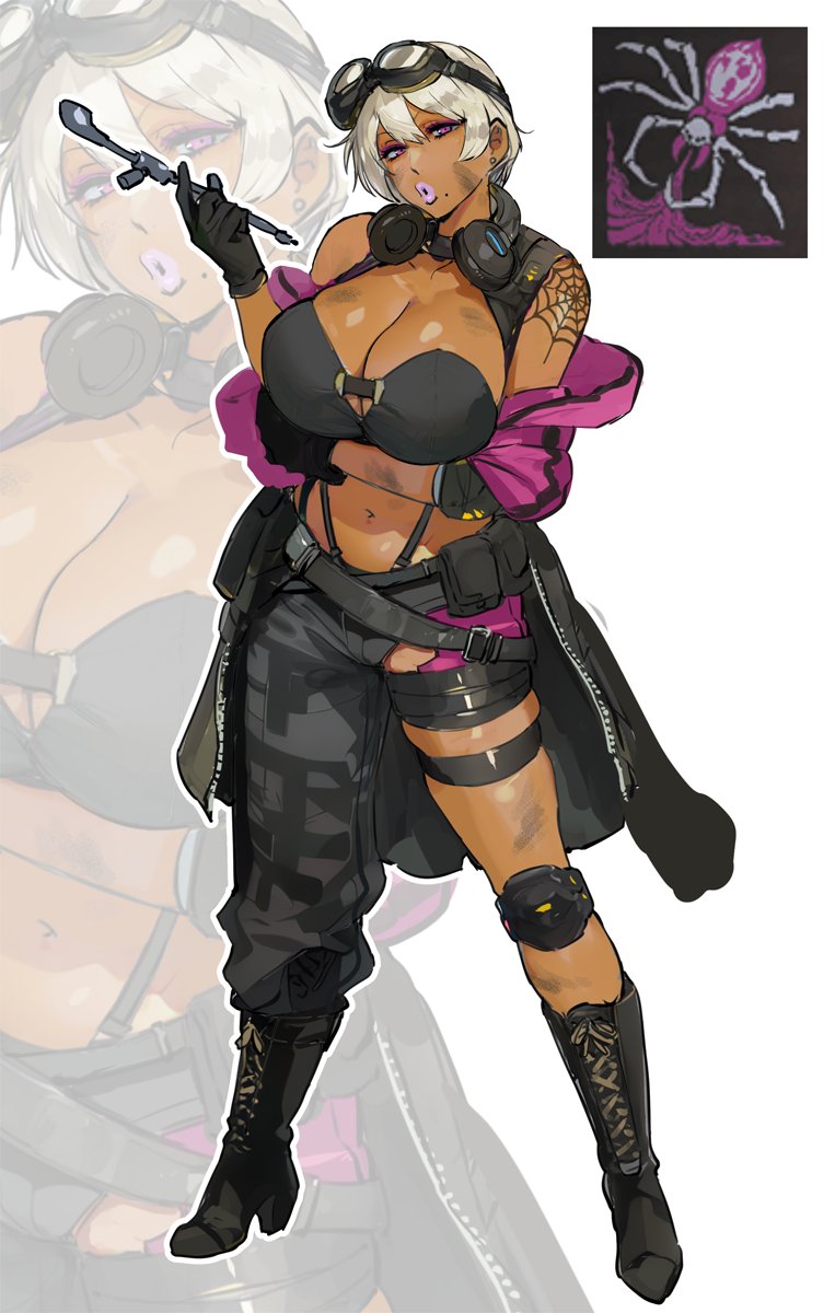 cinder carla (armored core and 1 more) drawn by kisuu