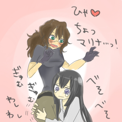 marina ismail and shirin bakhtiar (gundam and 1 more) drawn by mitsuko