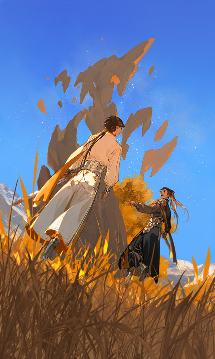 jianxia qingyuan and 1 more drawn by ibuki_satsuki
