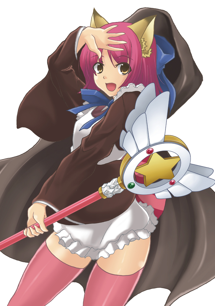 kohaku, magical ruby, and magical amber (tsukihime) drawn by kohatsuka