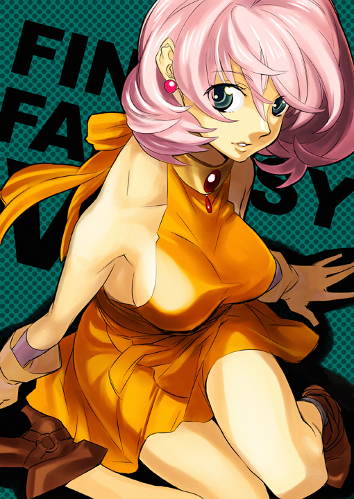 lenna charlotte tycoon (final fantasy and 1 more) drawn by kishiro_(michiko)