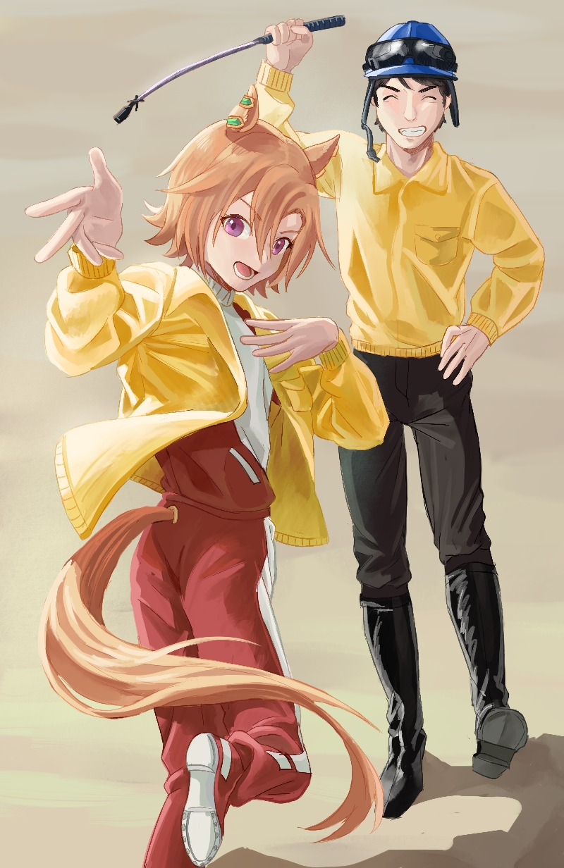 t.m. opera o and wada ryuji (umamusume and 1 more) drawn by kaulen.f