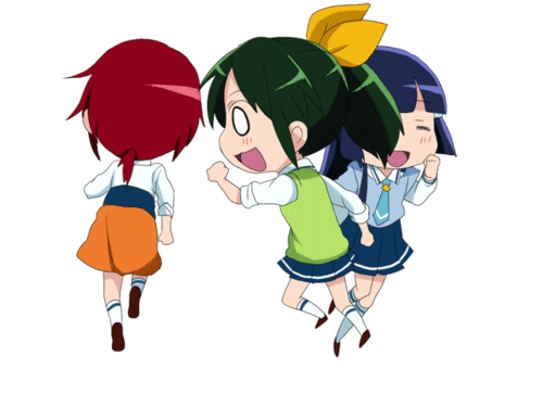 midorikawa nao, aoki reika, and hino akane (precure and 2 more)