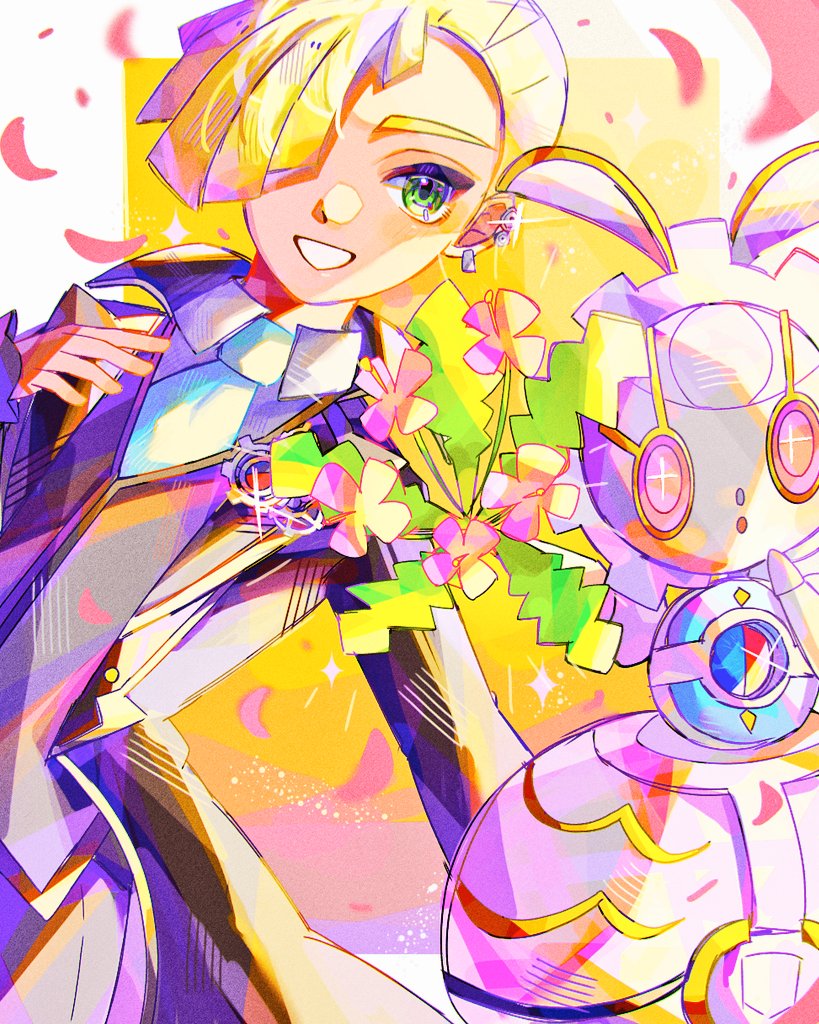 gladion and magearna (pokemon and 1 more) drawn by nfvw2evamr86075