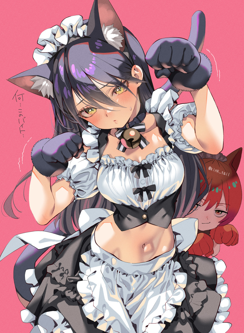 amate yuzuriha and nyaan (gundam and 1 more) drawn by kink_(tortoiseshell)