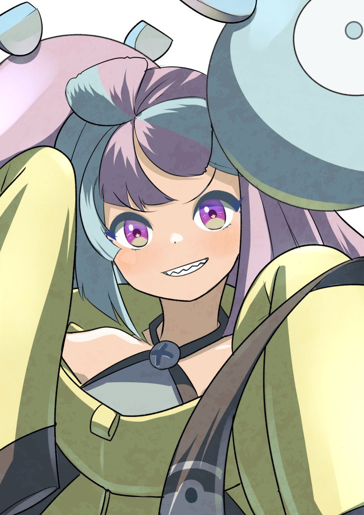 iono (pokemon and 1 more) drawn by shelldy