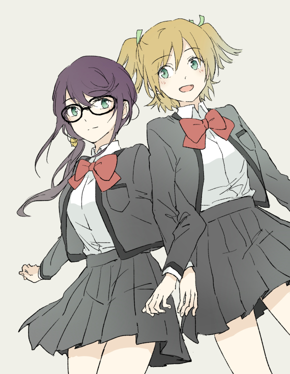 daiba nana and hoshimi junna (shoujo kageki revue starlight) drawn by monah